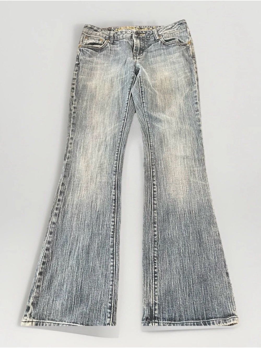 Vintage Y2K Flare American Eagle Hipster Jeans Size 86 Light Wash